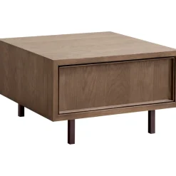 Hot Salontafel Calvo bruin 64x64 cm vierkant Woonseries|Bijzettafel