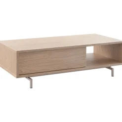 Discount Salontafel Famosa 67x131 cm rechthoekig bruin Woonseries|Salontafel