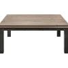 Sale Salontafel Hevano eikenhout 100x100 cm vierkant moose Woonseries|Salontafel