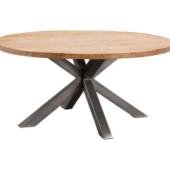Hot Salontafel Mesola 90 cm rond mango natural Woonseries|Salontafel