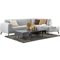 Clearance Salontafel Nero 67x135 cm rond noir Woonseries|Salontafel
