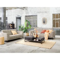 Hot Salontafel Piastra 126x64 cm zwart Woonseries|Salontafel