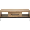 Outlet Salontafel Ricardi 135x67 cm rechthoekig mango Woonseries|Salontafel
