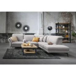 Hot Salontafel Verato eikenhout 70x70 cm vierkant naturel grey Woonseries|Salontafel