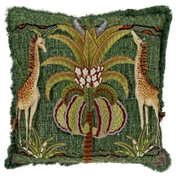 Hot Sierkussen Antrona 45x45 cm giraffen Sierkussens