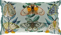 Discount Sierkussen Antrona 30x50 cm vlinders Sierkussens