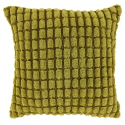 Outlet Sierkussen Banchette 45x45 cm groen Sierkussens