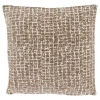 Outlet Sierkussen Baschi 45x45cm grijs gestreept Sierkussens