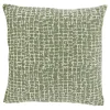 Online Sierkussen Baschi 45x45cm groen gestreept Sierkussens