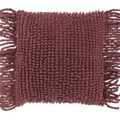 Clearance Sierkussen Canevino 45x45cm bordeauxrood Sierkussens