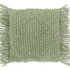 Clearance Sierkussen Canevino 45x45cm lichtgroen Sierkussens