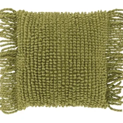 Outlet Sierkussen Canevino 45x45cm mosgroen Sierkussens