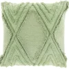 New Sierkussen Civo 45x45cm groen Sierkussens