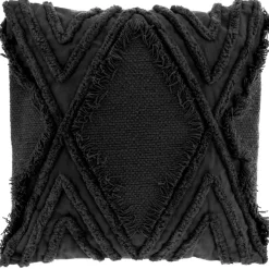 Outlet Sierkussen Civo 45x45cm zwart Sierkussens