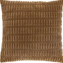 Sale Sierkussen Clario 45x45cm bruin Sierkussens