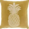 Discount Sierkussen Gorduno ananas 45x45cm latte Sierkussens