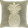 Discount Sierkussen Gorduno ananas 45x45cm grijs Sierkussens