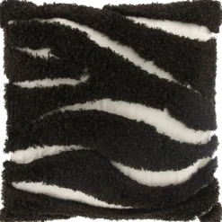 Outlet Sierkussen Muralto 45x45cm zwart Sierkussens