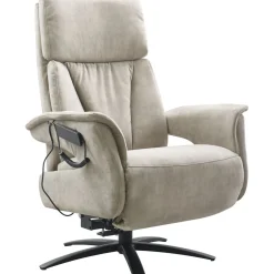 Sta-op stoel Initio met accu medium beige Relaxfauteuil|Sta-Op-Stoel