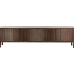 Hot TV-meubel Arrosto eikenhout 58x225x40 cm Dark Roast Woonseries|Tv-Meubel