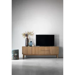 New TV-meubel Arrosto eikenhout 58x180x40 cm light roast Woonseries|Tv-Meubel