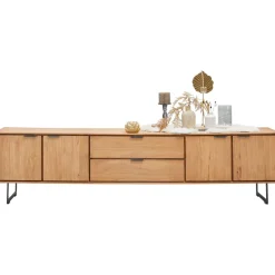 Clearance Tv-meubel Aska (234 Cm) teak naturel brushed Woonseries|Tv-Meubel