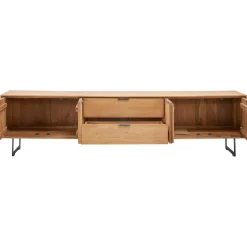 Clearance Tv-meubel Aska (234 Cm) teak naturel brushed Woonseries|Tv-Meubel