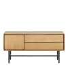 TV-meubel Belvio 125 cm light oak Woonseries|Tv-Meubel