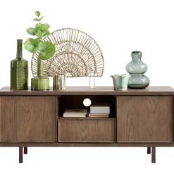 Hot Tv-meubel Calvo 125 cm bruin Woonseries|Tv-Meubel