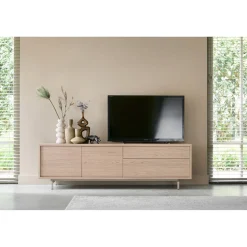 Sale TV-meubel Famosa 180 cm bruin Woonseries|Tv-Meubel