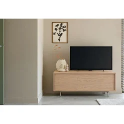 Sale TV-meubel Famosa 132 cm bruin Woonseries|Tv-Meubel