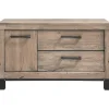 Outlet TV-meubel Hevano (102 Cm) eikenhout moose Woonseries|Tv-Meubel