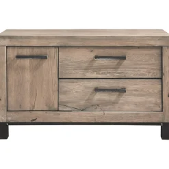 Outlet TV-meubel Hevano (102 Cm) eikenhout moose Woonseries|Tv-Meubel