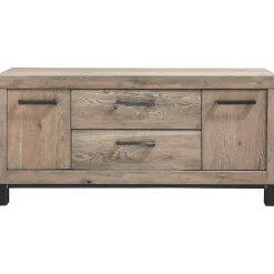 New TV-meubel Hevano (132 Cm) eikenhout moose Tv-Meubel|Woonseries