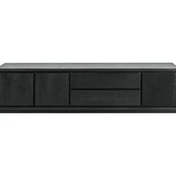 Best TV-meubel Lavio (203 cm) eiken zwart Woonseries|Tv-Meubel