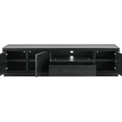 Best TV-meubel Lavio (203 cm) eiken zwart Woonseries|Tv-Meubel