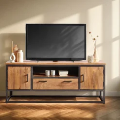 Online TV-meubel Mesola (150 Cm) mango natural Woonseries|Tv-Meubel