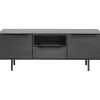 New TV-meubel Nero (136 cm) noir decor Woonseries|Tv-Meubel