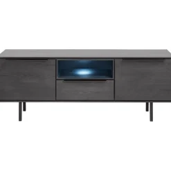 New TV-meubel Nero (136 cm) noir decor Woonseries|Tv-Meubel