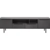 TV-meubel Nero (180 cm) noir decor Woonseries|Tv-Meubel