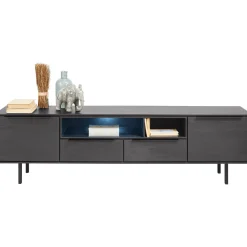 TV-meubel Nero (180 cm) noir decor Woonseries|Tv-Meubel