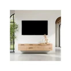 Hot Tv-meubel Paranno 220 cm bruin Woonseries|Tv-Meubel