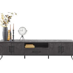 Best TV-meubel Piastra 188 cm zwart Woonseries|Tv-Meubel