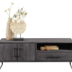 Discount TV-meubel Piastra 126 cm zwart Woonseries|Tv-Meubel