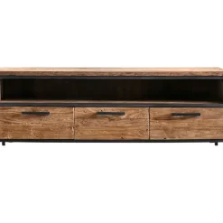 Clearance TV-meubel Romaro (147 Cm) teakhout mix rough Woonseries|Tv-Meubel