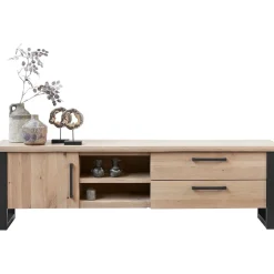 Outlet TV-meubel Verato (200 Cm) naturel grey Woonseries|Tv-Meubel