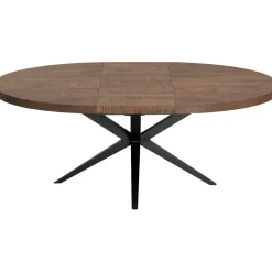 Uitschuifbare eettafel Mascaro 130/170x130 cm rond Woonseries|Eettafel