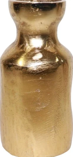 Outlet Vaas Duino 7x6x15 cm goud Vazen