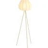 Hot Vloerlamp Moscito ecru linnen 1-lichts Vloerlamp