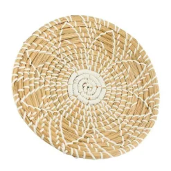 Best Wandhanger Arcana rond 28 bruin wit Wandhangers